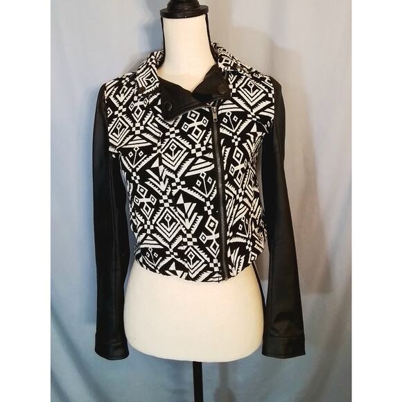 Blu Pepper Vintage black and white jacket - Picture 1 of 7
